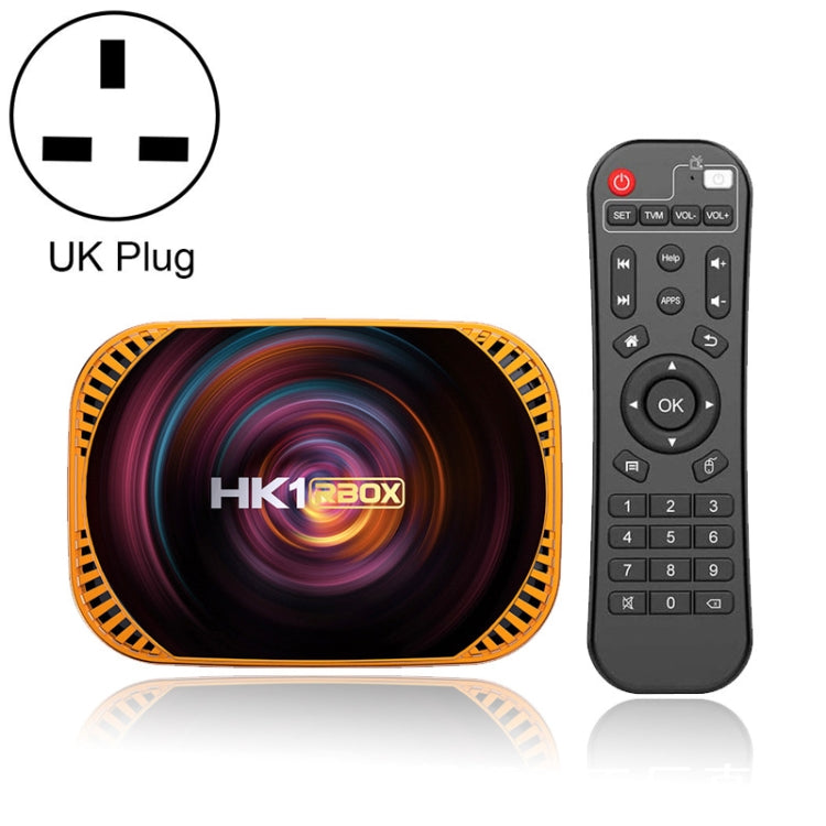 MECOOL HK1RBOX X4 4K TV Box, Android 11 Amlogic S905X4 CPU with RC 4GB+64GB(UK Plug) Eurekaonline