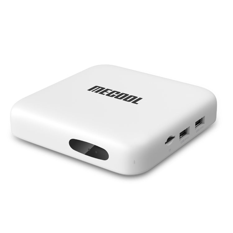 MECOOL KM2 4K Smart TV BOX Android 10.0 Media Player wtih Remote Control, Amlogic S905X2 Quad Core ARM Cortex A55, RAM: 2GB, ROM: 8GB, Support Bluetooth, HDMI, TF Card, US Plug Eurekaonline
