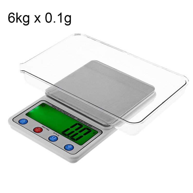 MH-885 6Kg x 0.1g High Accuracy Digital Electronic Portable Kitchen Scale Balance Device with 4.5 inch LCD Screen Eurekaonline