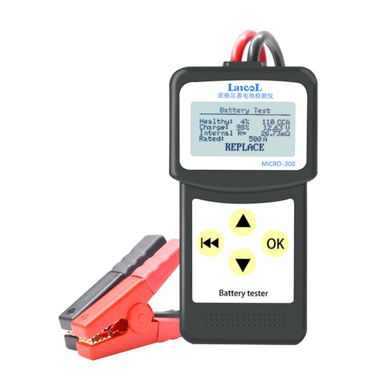 MICRO-200 Car Battery Tester Battery Internal Resistance Life Analyzer Eurekaonline