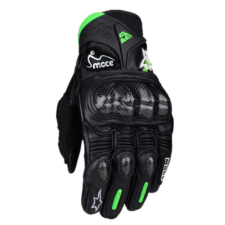 MOGE Motorcycle Gloves Breathable Riding Protective Equipment Anti-fall Gloves, Size:L(Black) Eurekaonline