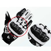 MOGE Motorcycle Gloves Breathable Riding Protective Equipment Anti-fall Gloves, Size:M(Black) Eurekaonline