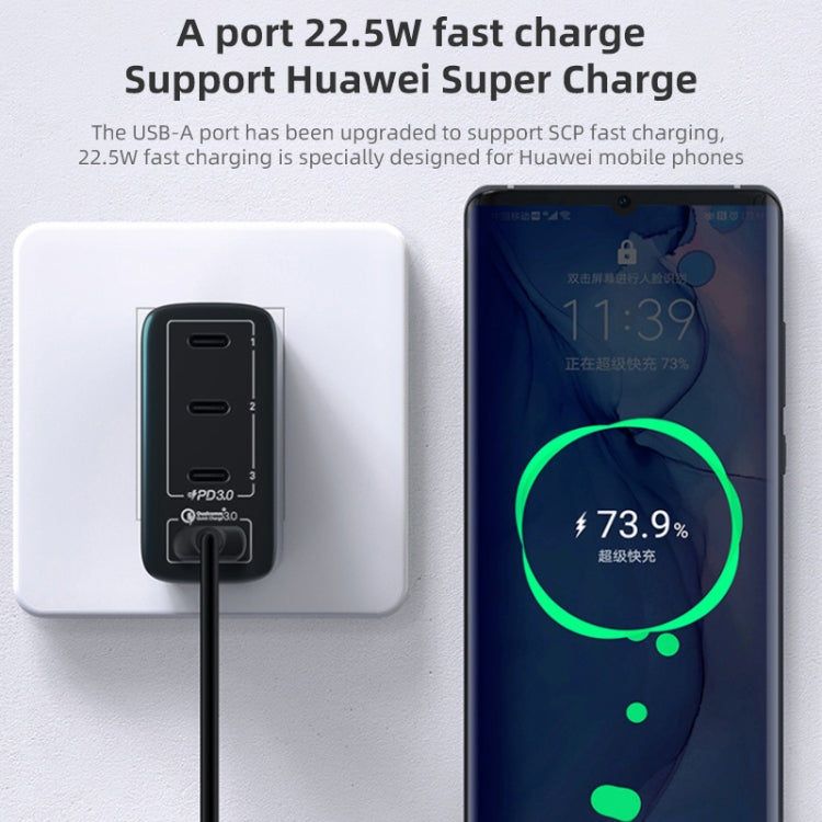 MOMAX 100W 4-Port GaN PD Fast Charging Charger Eurekaonline