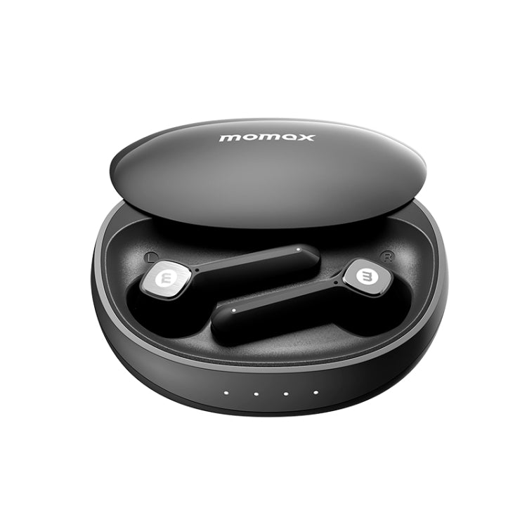MOMAX Pills Lite3 Small Shell True Wireless Noise Cancelling Bluetooth Earphones(Black) Eurekaonline