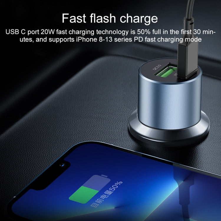 MOMAX UC15 38W PD + QC3.0 Dual Ports Car Charger Eurekaonline