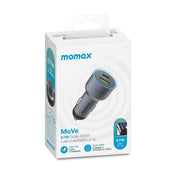 MOMAX UC16E 67W USB-C / Type-C + USB Dual Ports Car Charger Eurekaonline