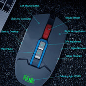 MOS9A 9 Keys 1600DPI Office Game USB Voice-Activated Voice Macro Programming Mouse, Cable Length: 2m Eurekaonline