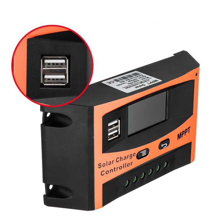 MPPT 12V/24V Automatic Identification Solar Controller With USB Output, Model: 30A Eurekaonline