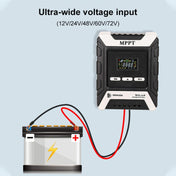 MPPT Solar Controller 12V / 24V / 48V Automatic Identification Charging Controller with Dual USB Output, Model:20A Eurekaonline