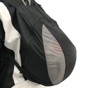 MTXB1014 Motorcycle Riding Helmet Bag Foldable Outdoor Sports Backpack(Black) Eurekaonline