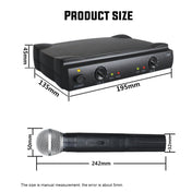 MV-58 K Song Handheld Wireless Microphone 1 In 2 Eurekaonline