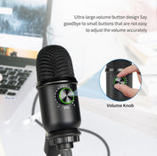 MVD-2 Condenser Microphone Computer USB Recording Desktop Microphone With Tripod Eurekaonline