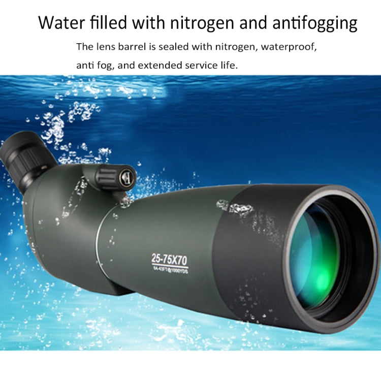 Maifeng 25-75x70 Professional High Definition High Times Outdoor Zoom Monocular Astronomical Telescope Eurekaonline