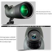 Maifeng 25-75x70 Professional High Definition High Times Outdoor Zoom Monocular Astronomical Telescope Eurekaonline