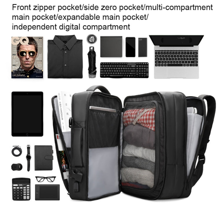 Mark Ryden 17.3 Inch Men Large Capacity Oxford Cloth Computer Backpack,Style: Raincoat Style Eurekaonline