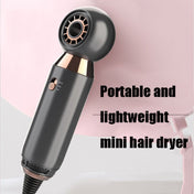 Mdjc-806 Travel Leafless Mini Hair Dryer Hotel Wall-Mounted Hair Dryer(UK Plug) Eurekaonline