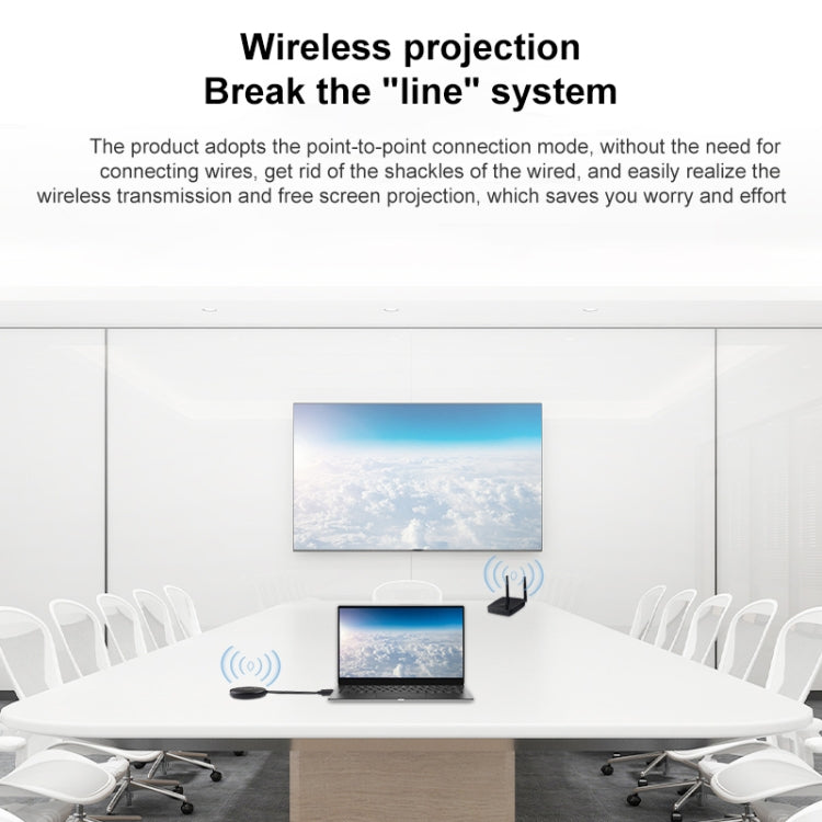 Measy A20W Wireless HDMI Transmitter and Receiver, Transmission Distance: 50m Eurekaonline