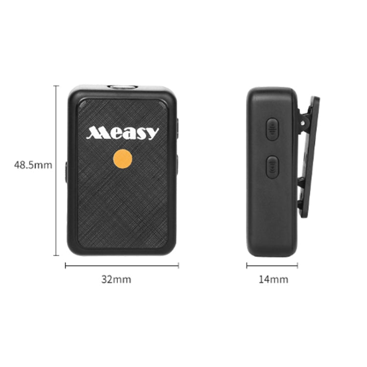 Measy V82 Wireless Recording Lavalier Microphone Eurekaonline