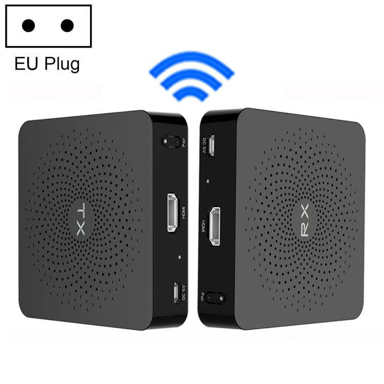 Measy W2H 60GHz 4K Ultra HD Wireless Transmission Kit, Transmission Distance: 30m, EU Plug Eurekaonline