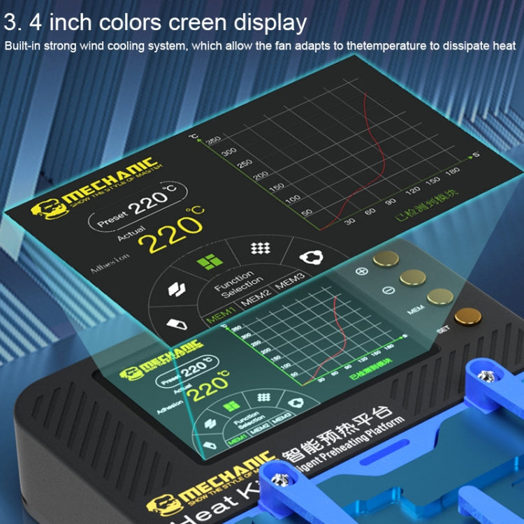 Mechanic Reflow Soldering Heating Platform , EU Plug Eurekaonline