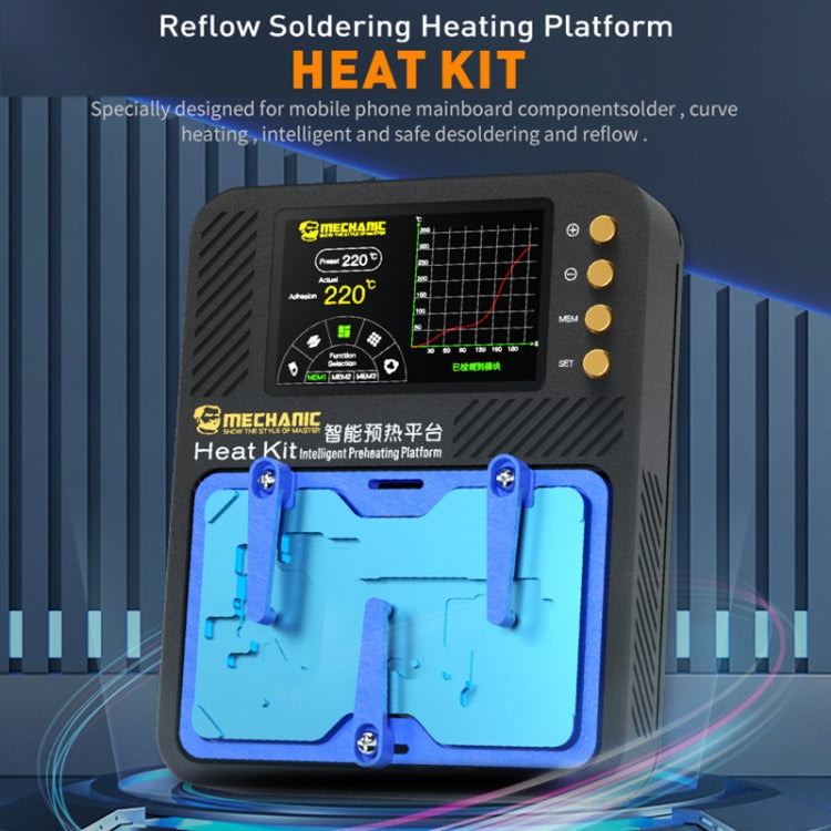 Mechanic Reflow Soldering Heating Platform , EU Plug Eurekaonline