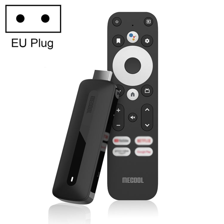 Mecool KD3 4K TV Stick, Android 11 Amlogic S905Y4 CPU 2GB+8GB with RC(EU Plug) Eurekaonline