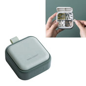 Medicine Packaging Box Portable Portable Storage Box Small Medicine Box(Green) Eurekaonline