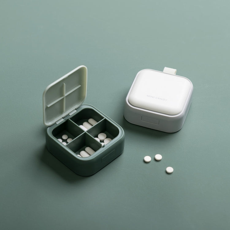 Medicine Packaging Box Portable Portable Storage Box Small Medicine Box(Pink) Eurekaonline