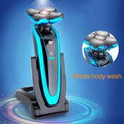 Men Electric Shaver Rechargeable Shaving Machine Waterproof Razor(Silver Grey) Eurekaonline