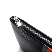 Men Leather Casual Clutch Leather Smart Anti-Theft & Anti-Lost Coin Purse, Size:Large Eurekaonline