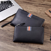 Men Leather Casual Clutch Leather Smart Anti-Theft & Anti-Lost Coin Purse, Size:Large Eurekaonline