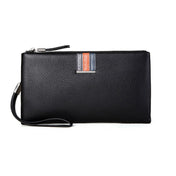 Men Leather Casual Clutch Leather Smart Anti-Theft & Anti-Lost Coin Purse, Size:Small Eurekaonline