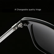 Men Retro Fashion Aluminum Magnesium Frame UV400 Polarized Sunglasses  (Black Tarnish+ G15 Green) Eurekaonline