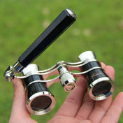 Metal 3 X 25 Lady With Handle Chrome Double Cylinder Telescope(Black) Eurekaonline