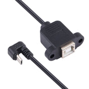 Micro USB Male to B-type Square Print Port Female Connector Cable Eurekaonline