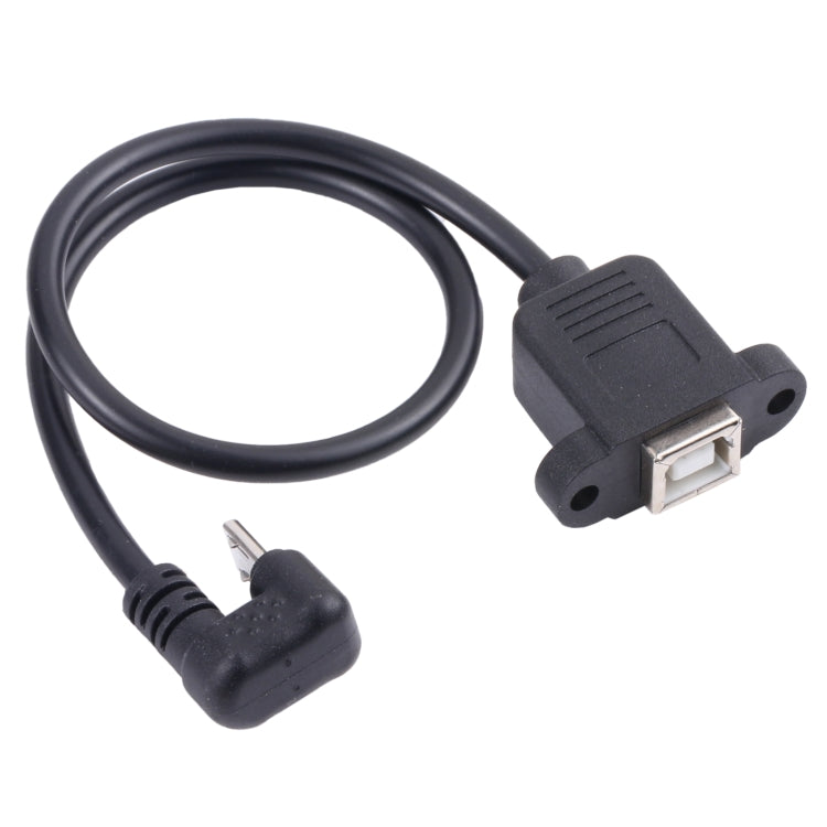 Micro USB Male to B-type Square Print Port Female Connector Cable Eurekaonline