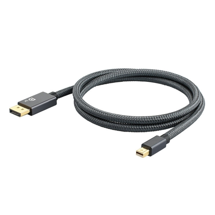 Mini&#160;DP Male to 8K DisplayPort 1.4 Male HD Braided Adapter Cable, Cable Length: 2m Eurekaonline