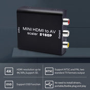 Mini HDMI to AV / CVBS Composite Video Signal Converter(Black) Eurekaonline