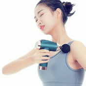 Mini Portable Massage Stick Fascia Instrument, Specification: Shark Blue(Handbag) Eurekaonline