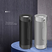 Mini Wireless Bluetooth Speaker Outdoor Subwoofer Portable Card Desktop Audio, Colour: Normal Silver Gray Eurekaonline