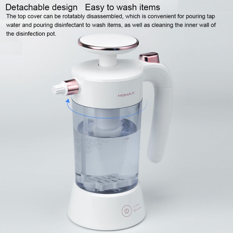 Momax HL3 Clean Jug Disinfection Water Maker Hypochlorite Disinfectant Clean Air Sprayer, UK Plug(White) Eurekaonline