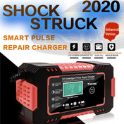Motorcycle / Car Battery Smart Charger with LCD Creen, Plug Type:AU Plug(Red) Eurekaonline