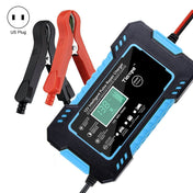Motorcycle / Car Battery Smart Charger with LCD Creen, Plug Type:US Plug(Blue) Eurekaonline
