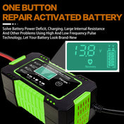 Motorcycle / Car Battery Smart Charger with LCD Screen, Plug Type:EU Plug Eurekaonline