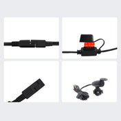 Motorcycle USB Charger with Waterproof  Cover Switch Control (Red Light) Eurekaonline