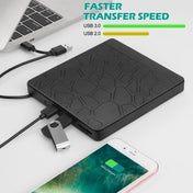 Multi-Functional External DVD Drive USB3.0 CD DVD +/-RW Burner with SD Slot Eurekaonline