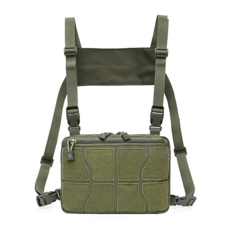 Multi-functional Chest Bag for Outdoor Sports Portable Storage Backpack(Army Green) Eurekaonline