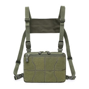 Multi-functional Chest Bag for Outdoor Sports Portable Storage Backpack(Army Green) Eurekaonline