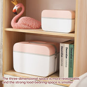 Multifunctional Household Dustproof Family Safety Emergency Storage Box Double-layer Medicine Case, Size:S(Pink) Eurekaonline