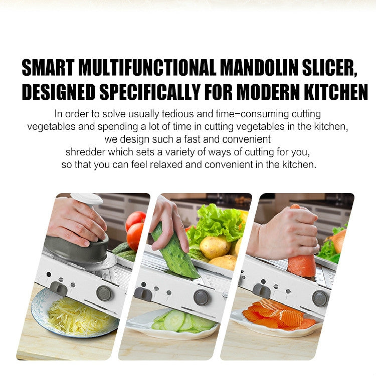 Multifunctional Long Stainless Steel Grater Slicer Chopper Crusher Eurekaonline